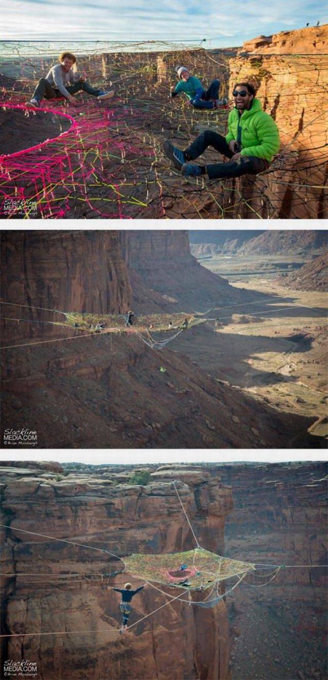 random pic web over the grand canyon