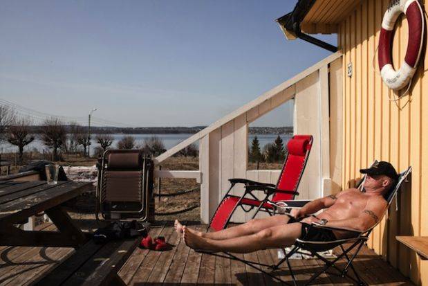 Bastoy Prison, Norway: This minimum security prison is located on Bastoy Island in the middle of the Oslofjord. It houses slightly over 100 inmates who live in small cottages and work on the prison farm. Sunbathing, in addition to tennis, fishing, and horseback riding are the preferred pastimes of the prisoners.