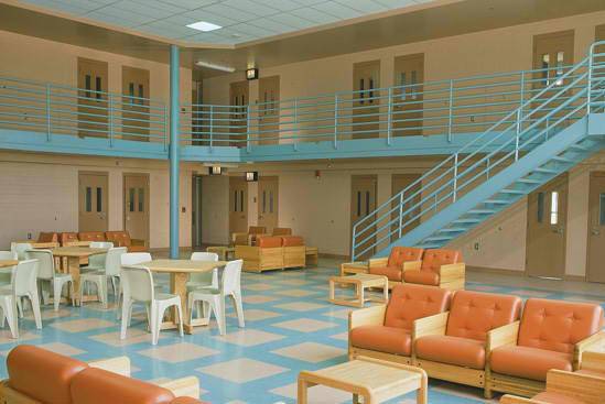 Mahanoy State Correctional Institution, Pennsylvania: The nonviolent offenders of Mahanoy enjoy everything from lounge furniture to outdoor football fields, and they might even be getting iPads soon.