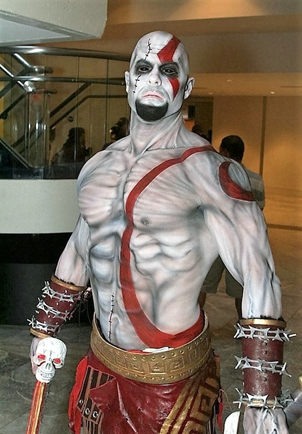 kratos god of war cosplay - 2 Ya