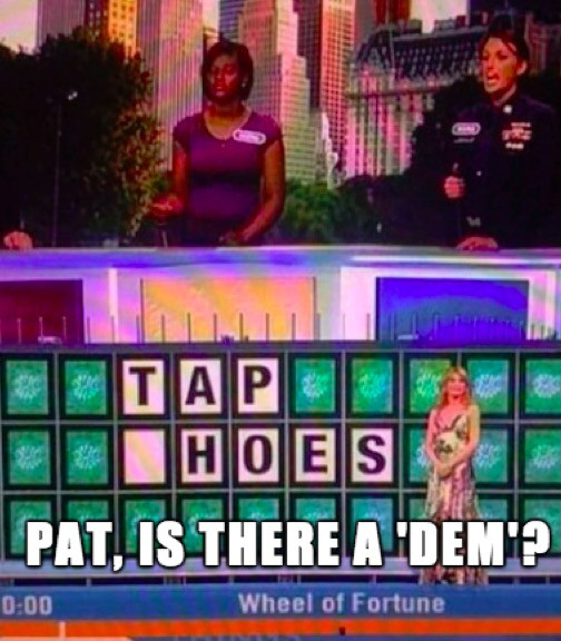 celebrities in wheel of fortune - Tap Di Hoes I Lpat, Is There A 'Dem'? Wheel of Fortune