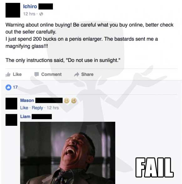 16 Funniest Facebook Fails!