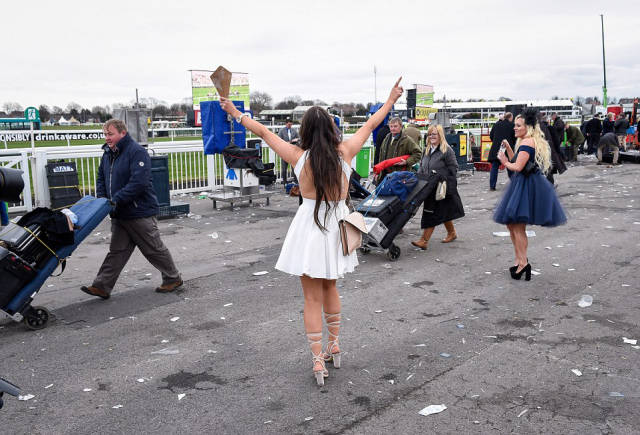 You Won’t Find Many Classy Ladies At Aintree Ladies Day!