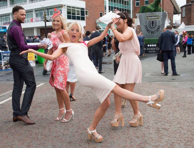 You Won’t Find Many Classy Ladies At Aintree Ladies Day!