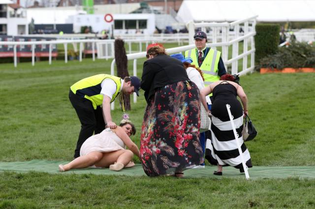 You Won’t Find Many Classy Ladies At Aintree Ladies Day!