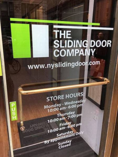 glass - The Sliding Door Company Ico Store Hours Monday Wednesday Thursday 7 30 N Friday Saturday By appointment Only Sunday Closed