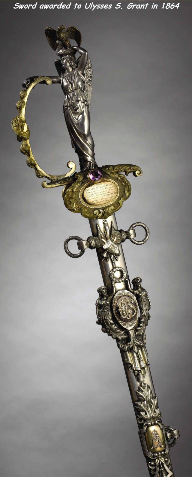 ulysses s grant sword - Sword awarded to Ulysses S. Grant in 1864 Ons Sdt Sensore