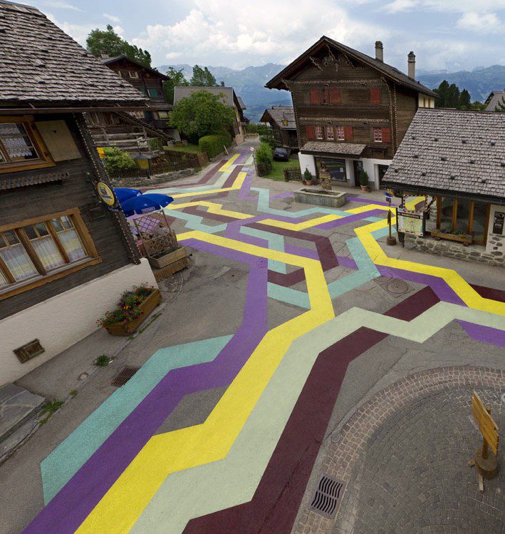 lang baumann street painting -