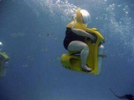 wtf scuba diving chair