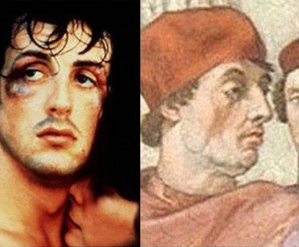 Sylvester Stallone-Pope Gregory IX