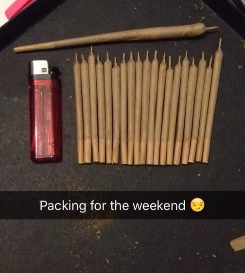 pencil - Packing for the weekend