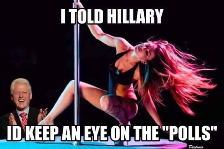 hillary the movie - I Told Hillary Lid Keep An Eye On The "Polls"