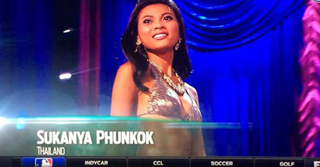 song - Sukanya Phunkok Thailand Indycar Indycar Soccer Golf F