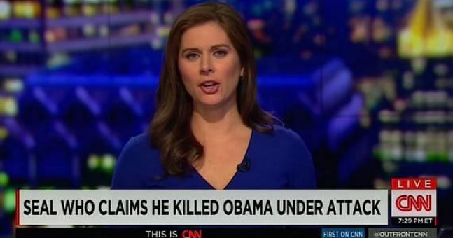 news chyrons - Live Seal Who Claims He Killed Obama Under Attack Cm Et This Is On First On Cnn Outfrontcnn