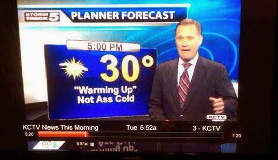 display device - Fos Planner Forecast 300 "Warming Up" Not Ass Cold Kctv Kctv News This Morning Tue a 3 5.20 720 551 b..