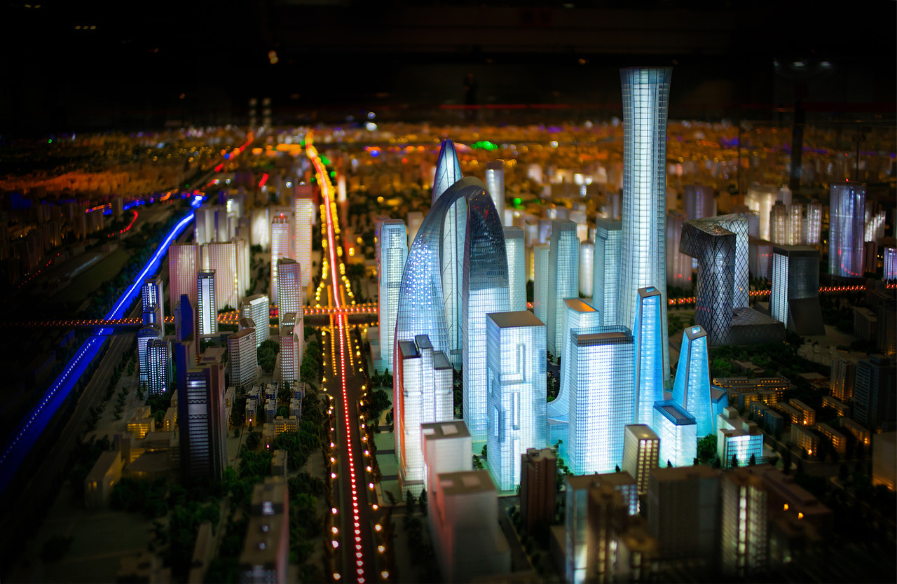 miniature city models