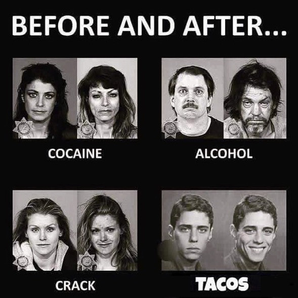 before and after drugs - Before And After... Cocaine Alcohol Crack Tacos