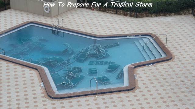 swimming pool - How To Prepare For A Tropical Storm 1 H H1 Hhhh