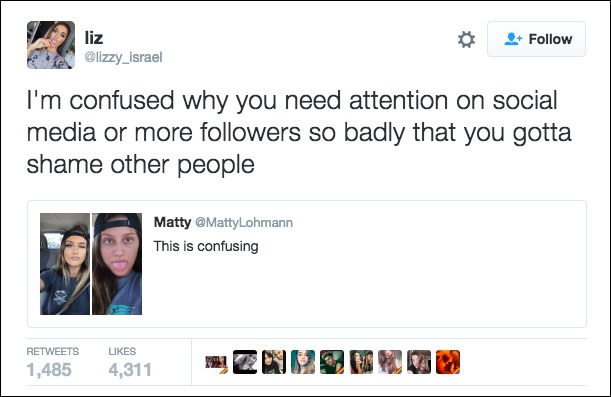 This Girl Defended Her Girlfriend From a Twitter Troll