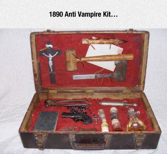 vampire hunting kit - 1890 Anti Vampire Kit...
