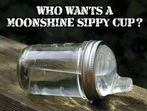 baby moonshine - Who Wants A Moonshine Sippy Cup? Tttttt