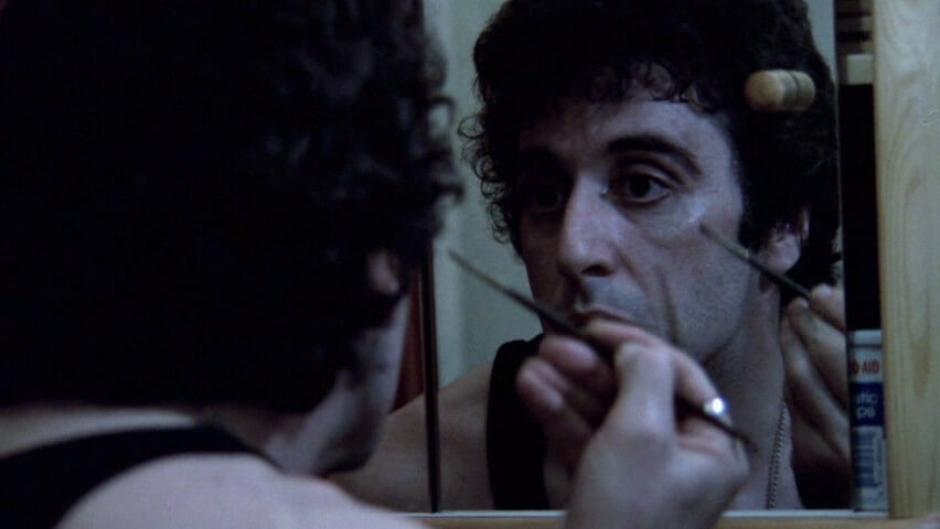 Cruising, 1980. Starring Al Pacino, this film was widely dismissed for being homophobic. The story of a serial killer who targets gay men, “Cruising” features murder scenes that are cut with actual footage of men having sex.The film’s sets were also liberally peppered with phallic symbols: d*cks, d*cks everywhere.