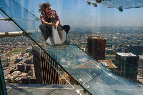 This 1,000-Foot High Glass Slide Could Make You Crap Your Pants