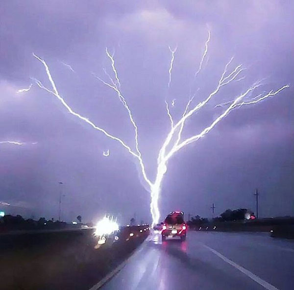 rare lightning