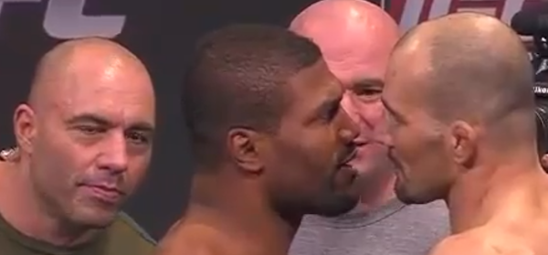 Joe Rogan Makes The Best Faces At UFC Weigh-Ins