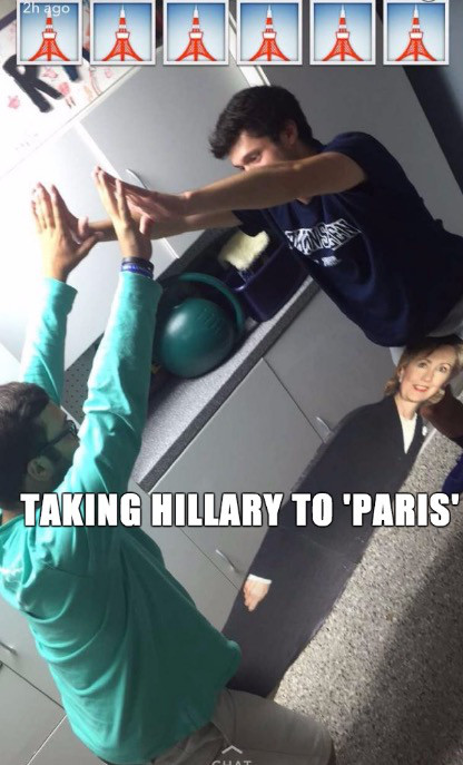 annoying facebook girl meme - 2h ago Taking Hillary To 'Paris'
