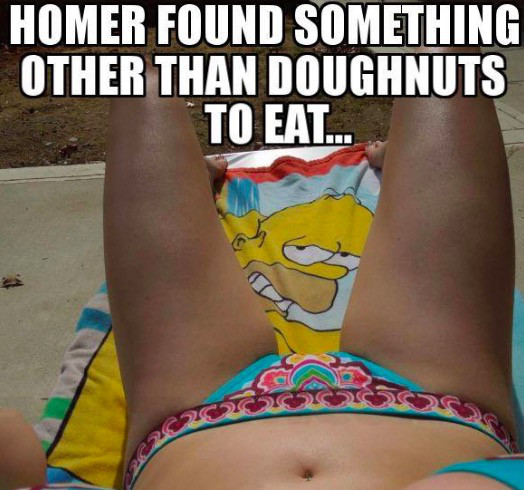 can t go a day - Homer Found Something Other Than Doughnuts To Eat...
