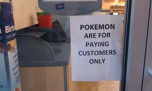 pokemon go in business - Da Dq Gift Cards Birth 198586 0 Pokemon Are For Paying Customers Only