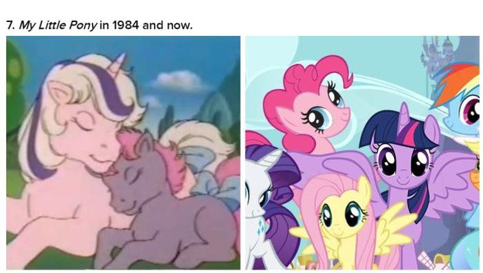 31 Then and Now's of Famous Animated Characters!