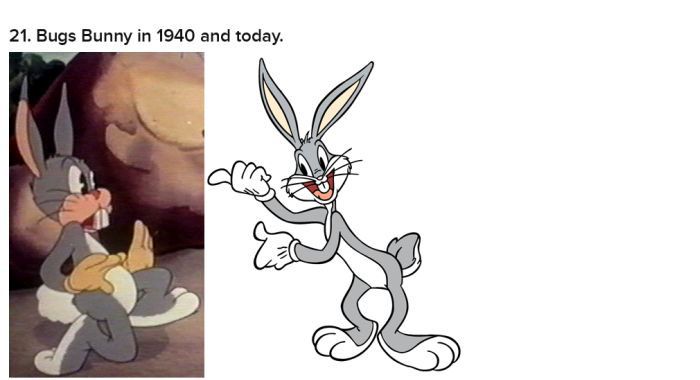 31 Then and Now's of Famous Animated Characters!