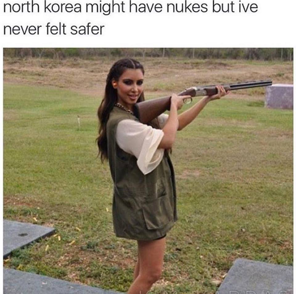 korea nuclear memes - north korea might have nukes but ive never felt safer