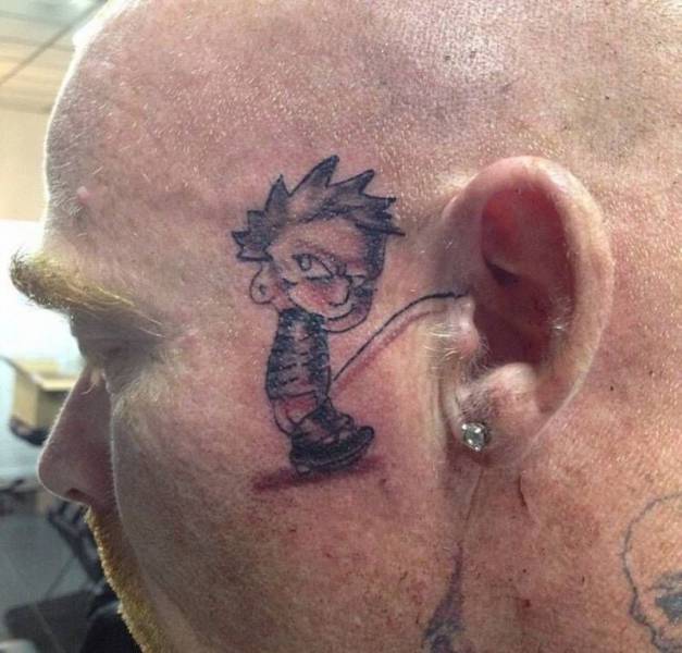 dumbest face tattoos