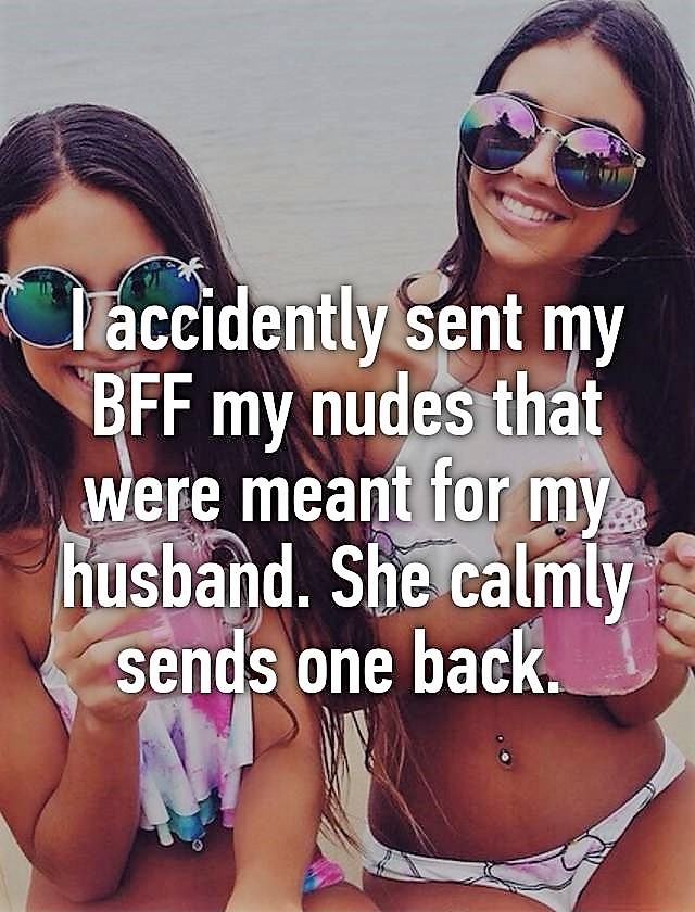 summer beach drink girl - ul accidently sent my Bff my nudes that were meant for my husband. She calmly sends one back. 3 C