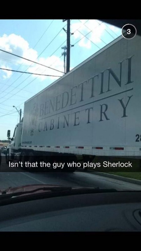 funny snapchat isn t that the guy from sherlock - Dettin Cabinetry Isn't that the guy who plays Sherlock