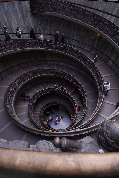 fascinating photo vatican museums