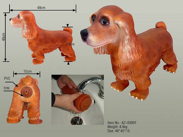 dog sex toy - 48cm 40cm 26cm 15cm Pvc Tpr Item No. Az03001 Weight g Size 484015