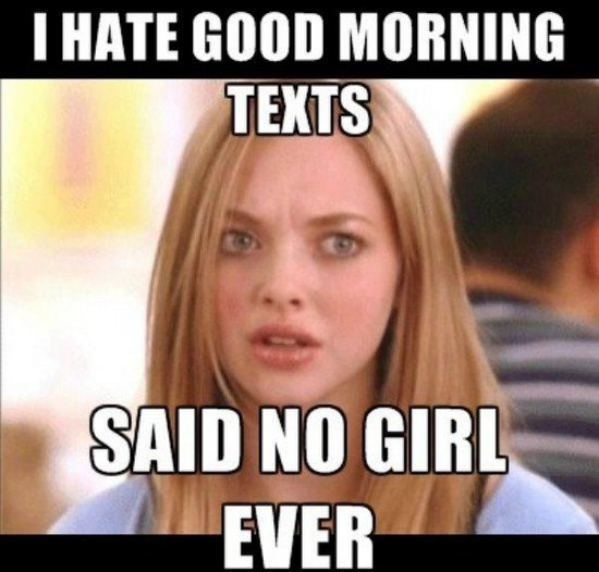 see a personal trainer meme - Thate Good Morning Texts Said No Girl Ever