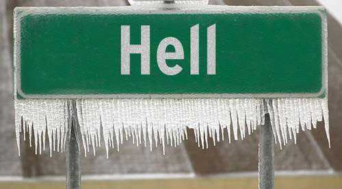 hell frozen over - Hell