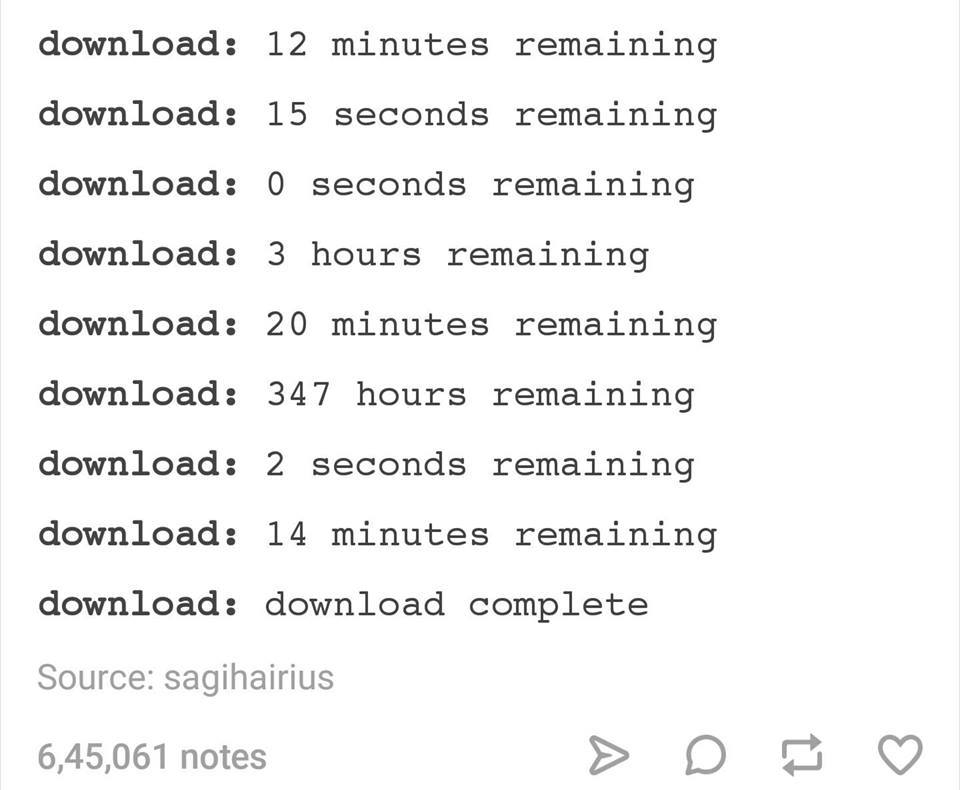 tumblr - document - download 12 minutes remaining download 15 seconds remaining download 0 seconds remaining download 3 hours remaining download 20 minutes remaining download 347 hours remaining download 2 seconds remaining download 14 minutes remaining d