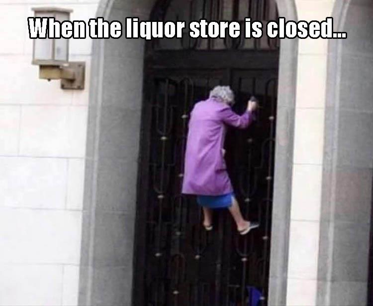 watch dogs legion meme - When the liquor store is closed.