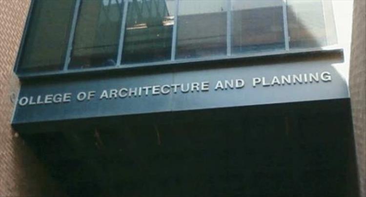 you had one job ironic - College Of Architecture And Planning