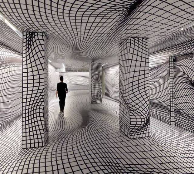 optical illusion architecture