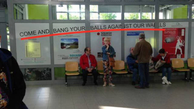 Humour - And Bang Your Balls Again Ist Our Walls