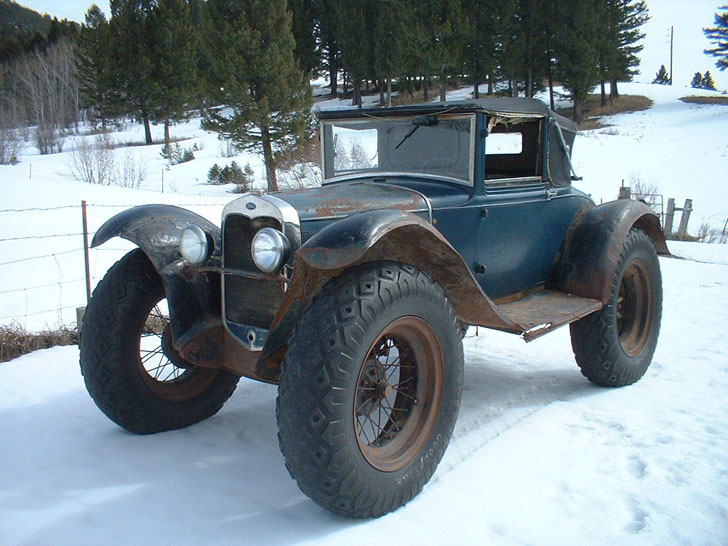 ford model a mail car