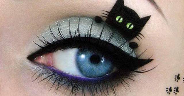 halloween eye makeup