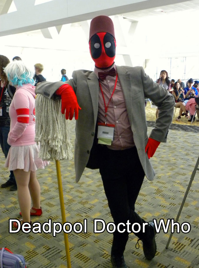 cosplay mashup deadpool - Deadpool Doctor Who